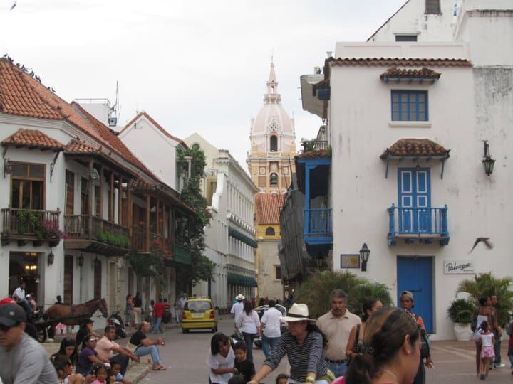 Foto de una calle in Cartagena.