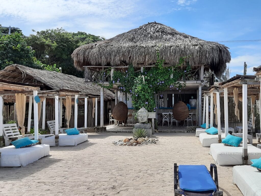 Foto de una playa club en Cartagena Namaste